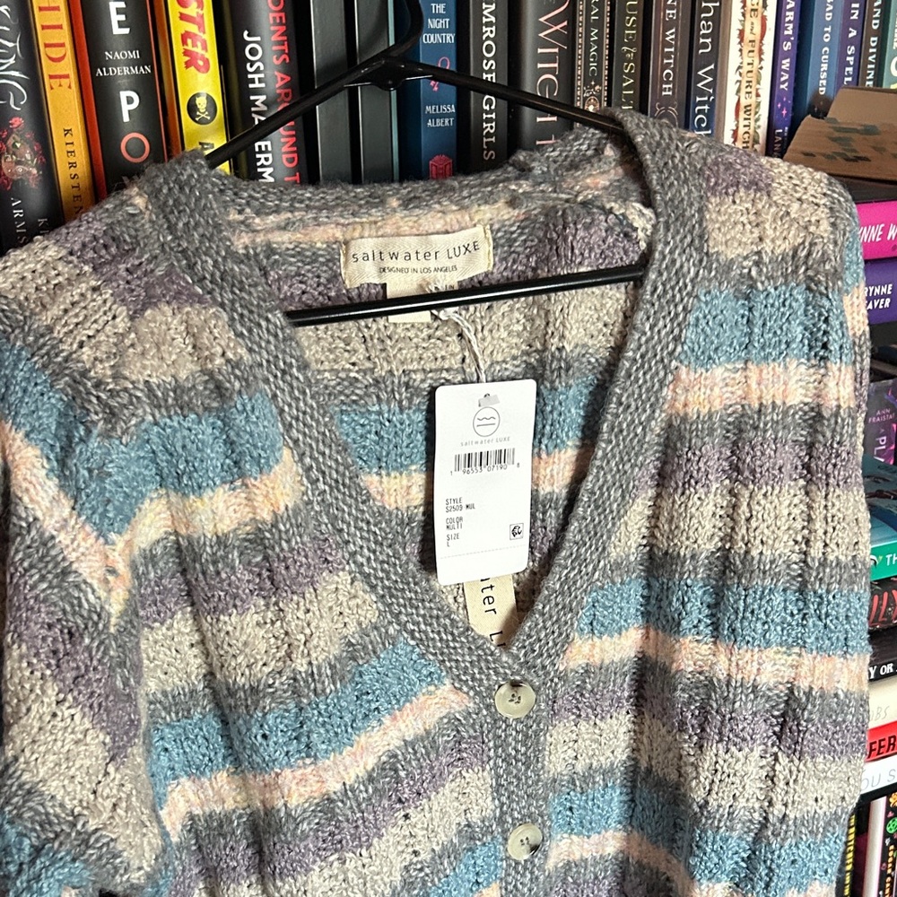 Saltwater Luxe Multicolor Knit Cardigan